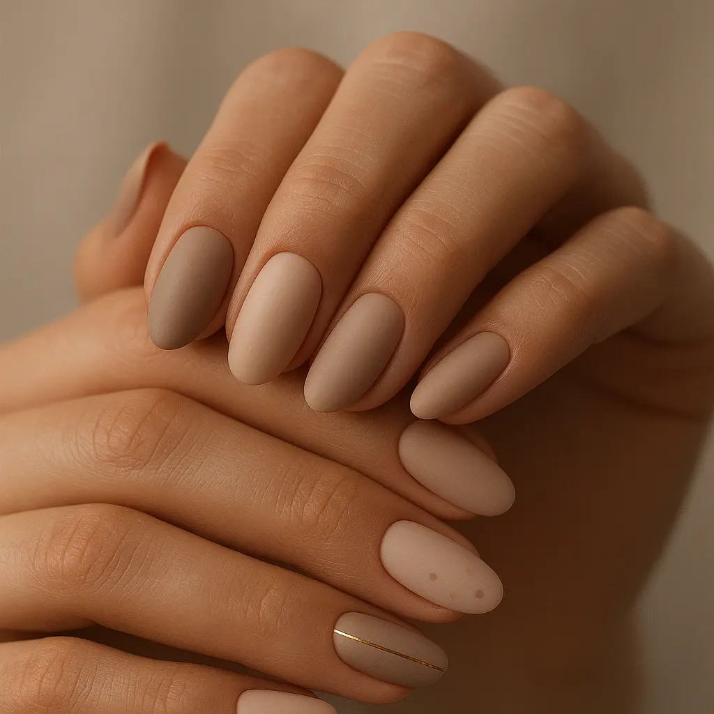 Nail Art Design Nahaufnahme